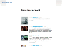 Tablet Screenshot of jean-marc.armani.book.picturetank.com