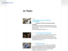 Tablet Screenshot of jo.voets.book.picturetank.com