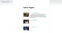 Desktop Screenshot of gaelle.magder.book.picturetank.com