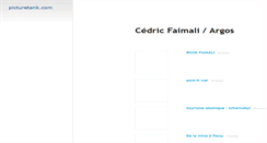 Desktop Screenshot of cedric.faimali.book.picturetank.com