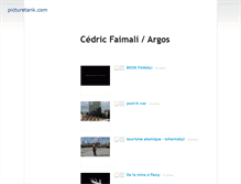 Tablet Screenshot of cedric.faimali.book.picturetank.com